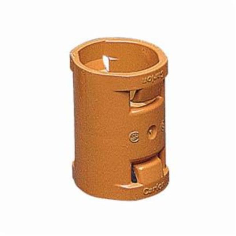 Carlon A340F Non-Metallic Quick-Connect Coupling, 1 in, For Use With Plenum-Gard Conduit, PVDF